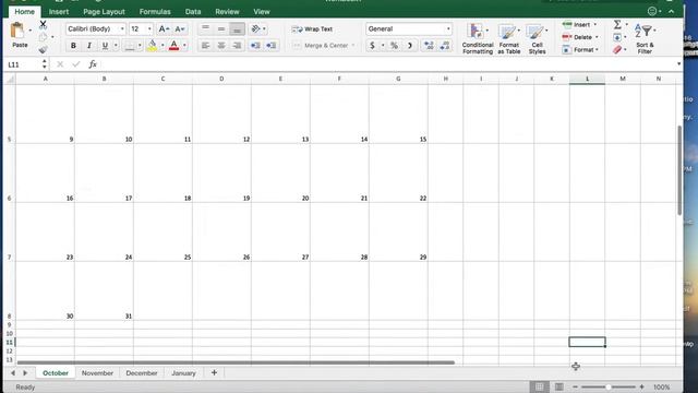 Adding images to your Excel Calendar смотреть онлайн
