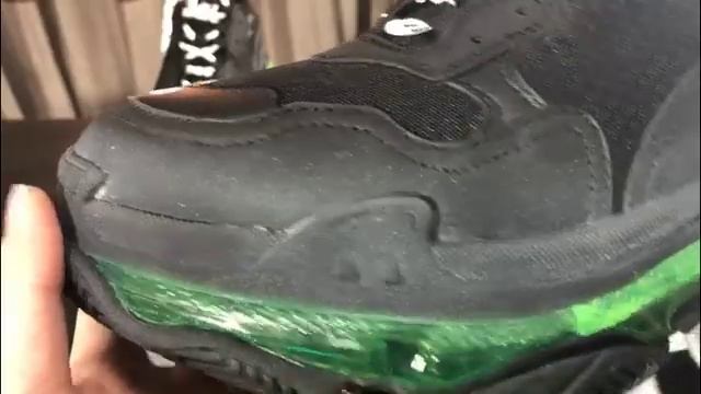 Watch This Before You Buy The Balenciaga Triple S Green and Black.! смотреть онлайн