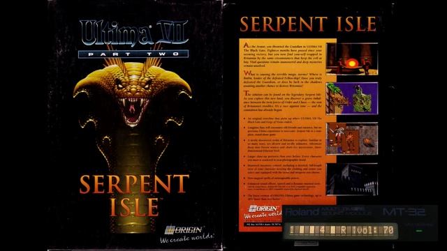 Ultima VII Part 2: Serpent Isle - Filbercio's Love Palace Cellar (Roland MT-32) смотреть онлайн