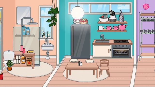 2 часть обустройство моего дома для ос в Токе боке/Toca Life World/Toca Boca/Тока бока/) смотреть онлайн