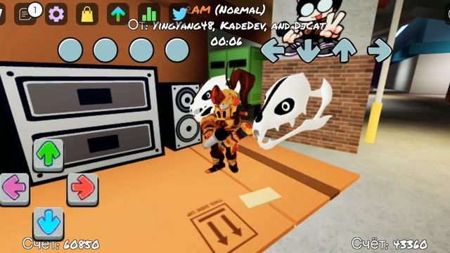 Геймплей в Funky Friday (извините что что такое длинное я не знаю как обрезать видео🙁)