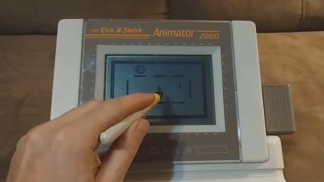 Review and full play through of Putt-Nuts for Etch-A-Sketch Animator 2000 | Retro Game Living Room смотреть онлайн