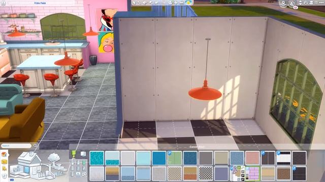 RETRO HOUSE BUILD | Sims 4 смотреть онлайн