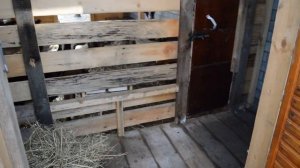 Сарай для коз (летний).