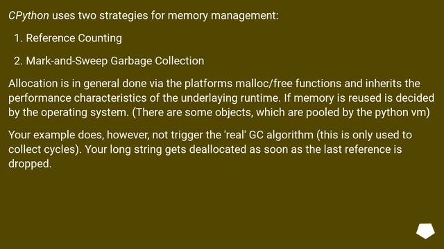 Garbage collection in Python for Linux смотреть онлайн