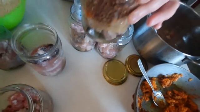 Плов в банке на зиму. Бюджетный вариант смотреть онлайн