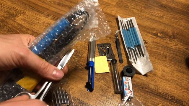Паяльник 80watt и нужный набор от Алиэкспресс смотреть онлайн