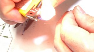 2.Зажигалка от 1.2В для газа-газовой плиты своими руками.Электронная спичка.