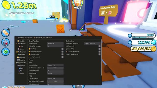 Roblox Pet Simulator X Hack Script SHOWCASE | Project WD | Auto farm, Auto hatch, Etc. | смотреть онлайн
