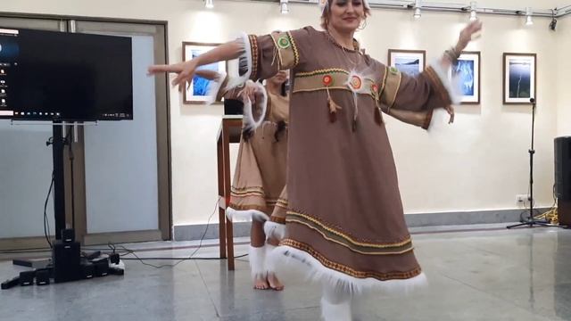 Танец Народов Камчатки. Север России. Ко Дню Байкала. Индия 2023 смотреть онлайн