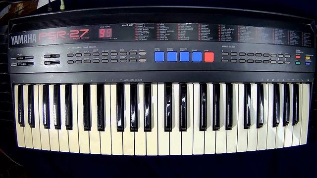 YAMAHA PSR 27 (DEMO song) смотреть онлайн