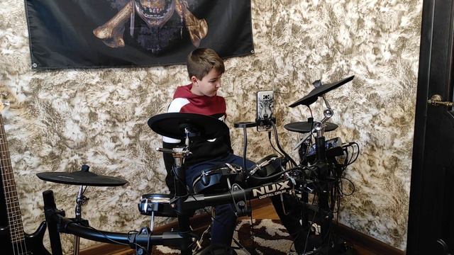 #Ad infinitum - See you in hell# Drum cover Артем Щебланов Мариуполь смотреть онлайн