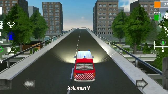 Emergency Ambulance Simulator - Android/iOS Skisosoft GamePlay #2 смотреть онлайн