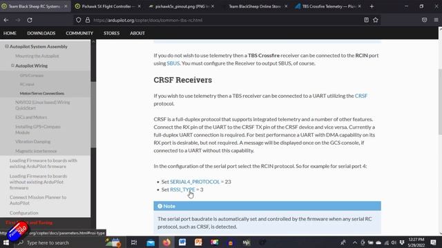 Ardupilot and CRSF: Setup, gotchas and some cool stuff too! (Crossfire, ELRS and Tracer) смотреть онлайн