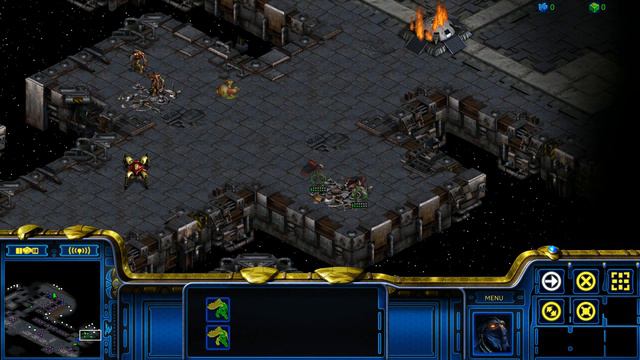 StarCraft: Remastered Co-op Campaign BW Protoss Mission 5 - The Battle of Braxis смотреть онлайн