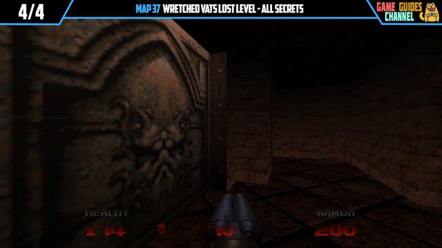 Doom 64 LOST LEVEL Map 37 Wretched Vats All Secrets Walkthrough смотреть онлайн