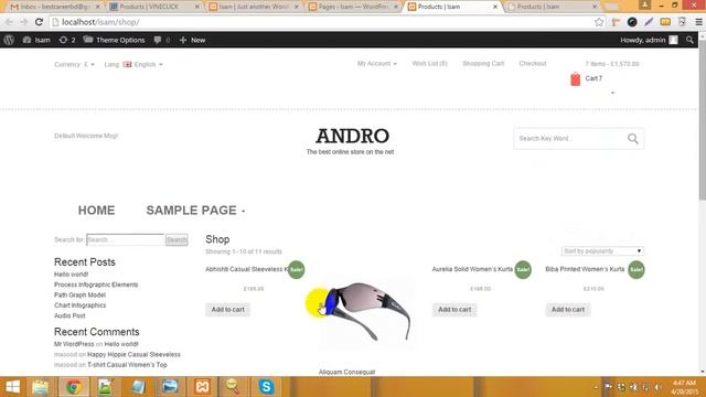 How to show number of items in cart and total in WordPress Header or Menu Section смотреть онлайн