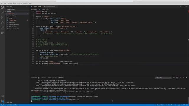 Pulumi with AWS смотреть онлайн