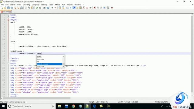 CSS Class 19 CSS Image Filter смотреть онлайн