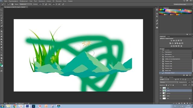 Знакомство со слоями. Уроки в Adobe Photoshop. Урок 2 смотреть онлайн