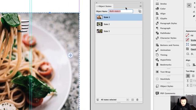 Create an interactive restaurant menu in Adobe InDesign смотреть онлайн