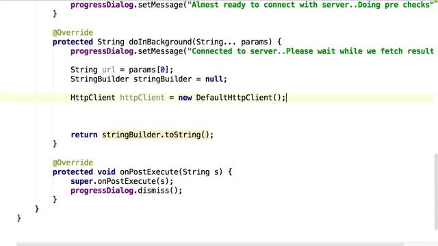 WebService Introduction - GET - AsyncTask - JSON Parsing смотреть онлайн