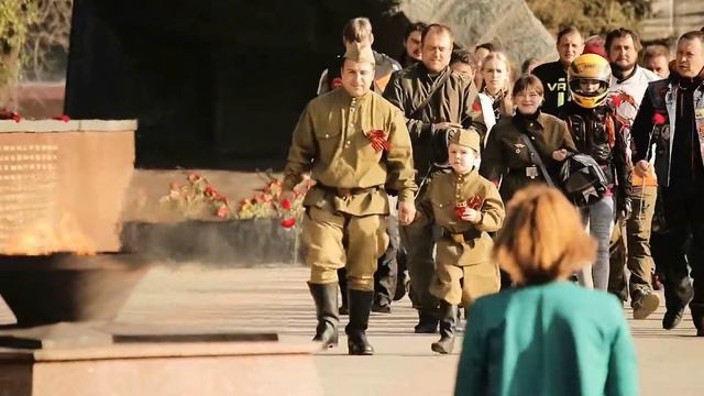 мотопробег "Мы наследники Великой Победы" Новая Усмань смотреть онлайн