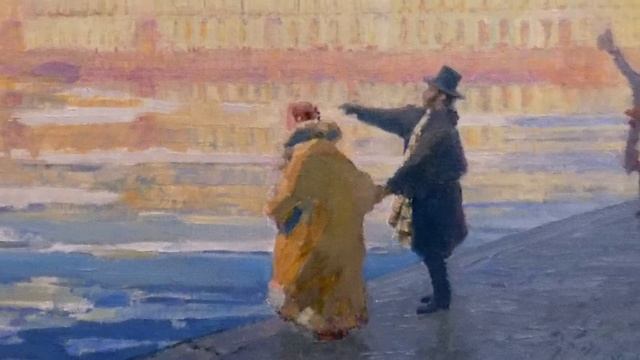 Городские пейзажи Александра РУСАНОВА смотреть онлайн