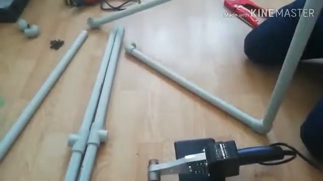 ?КАК СДЕЛАТЬ ФУТБОЛЬНЫЕ ВОРОТА ИЗ ПРОПИЛЕНА (Пластиковые Трубы) 2019 Своими Руками. FOOTBALL GOAL смотреть онлайн