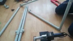 ?КАК СДЕЛАТЬ  ФУТБОЛЬНЫЕ ВОРОТА ИЗ ПРОПИЛЕНА (Пластиковые Трубы) 2019 Своими Руками. FOOTBALL GOAL