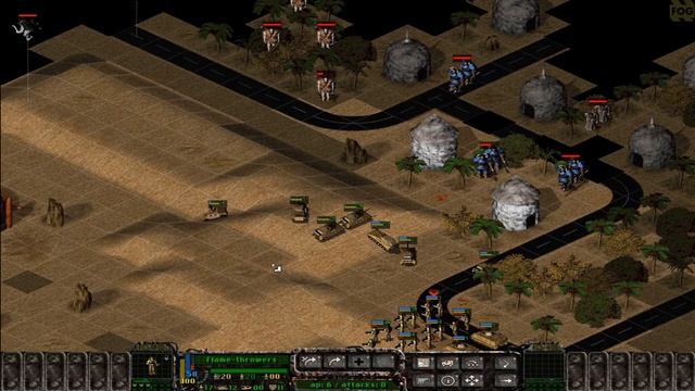 Spellcross walkthrough part 13: Act3 Bloody desert (1) Finally with tanks смотреть онлайн