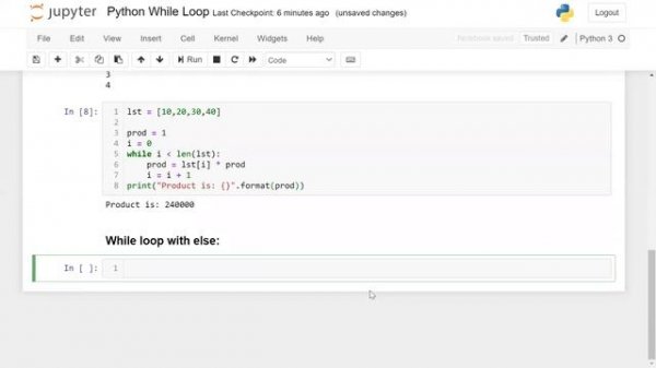 Python While Loop #22