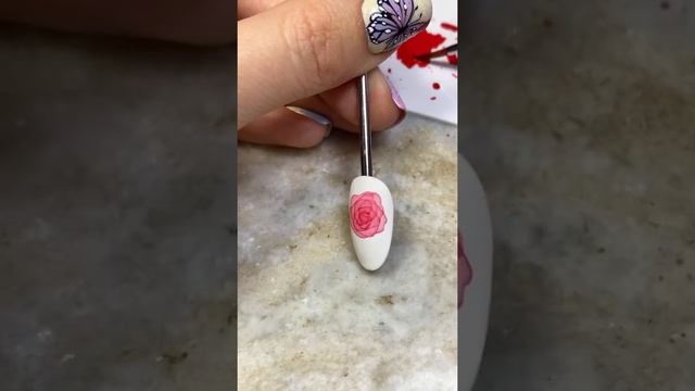 Запись эфира. Акварельная роспись ногтей. Розы ? смотреть онлайн