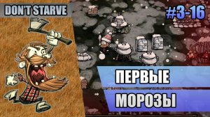 3-16 Первые морозы // Прохождение Don't Starve // Третий заход