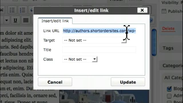 Creating a link using images in WordPress posts or pages смотреть онлайн