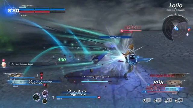 DISSIDIA FINAL FANTASY NT Beta - One hp attack two kills смотреть онлайн