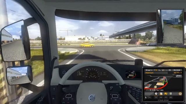 Euro Truck Simulator 2 версия 1.7.0 новый Volvo + русская карта российские авто смотреть онлайн