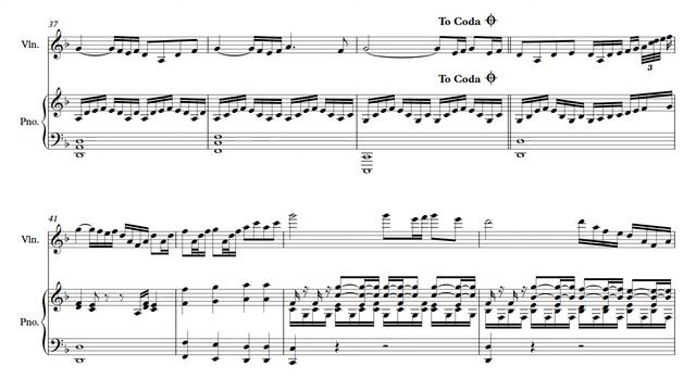 Crystalize (Lindsey Sterling) Violin music sheet w/ piano смотреть онлайн