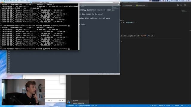 Finance Automation with Python смотреть онлайн