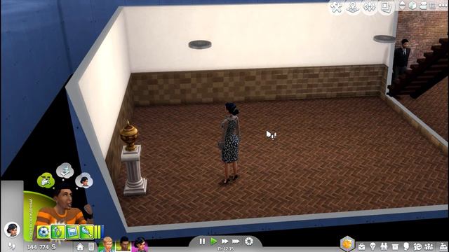 The Sims 4: Challenge "Черная вдова" #6- Званный ужин в новом доме, и свадьба смотреть онлайн