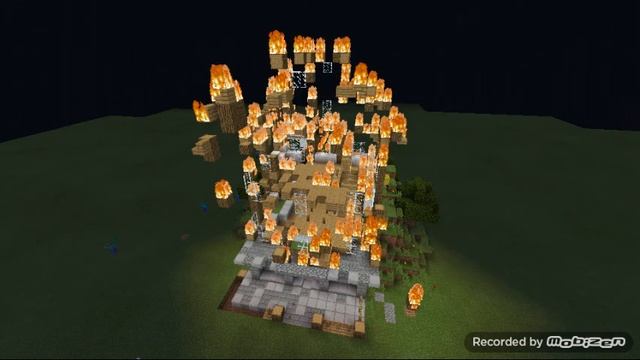 Горящий дом в MCPE 0.13.1 (УСКОРЕНОЕ ВИДЕО) смотреть онлайн