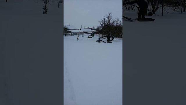 Снегоход из мотоблока по турмышевски смотреть онлайн