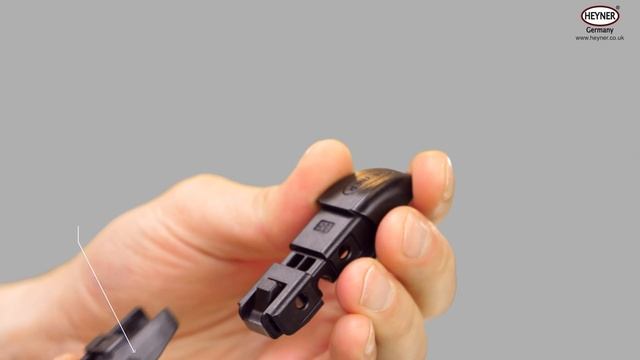 How to fit HEYNER Super Flat Premium wiper blades on SLIM TOP arm смотреть онлайн