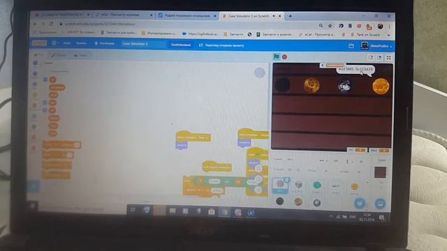 Scratch игра прохождение Case Simulator 2 (#2) смотреть онлайн