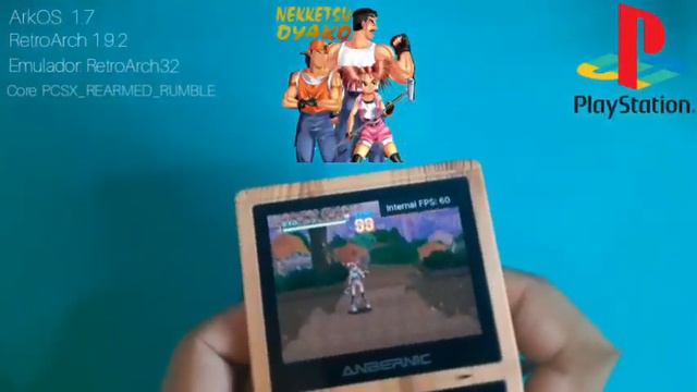 RG351V Playstation Gameplay Teste Jogos PSOne, PS1 Games Test ArkOS, Anbernic Console, Testando PS1 смотреть онлайн