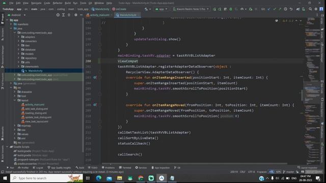 TODO/Note App - 14 | MVVM | Room DB | Nested Scroll View Recycler View | Android Studio Kotlin смотреть онлайн