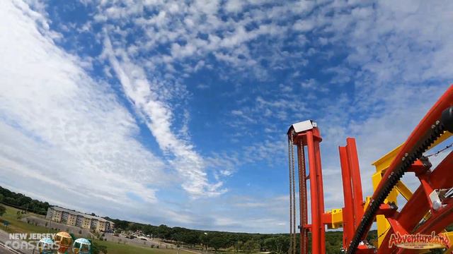 FireBall front seat on-ride 4K POV @60fps - Adventureland, East Farmingdale NY смотреть онлайн