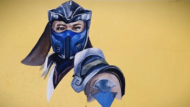 Рисуем Саб Зиро из Смертельной битвы | Drawing Sub Zero from Mortal Kombat [TimeArt] смотреть онлайн