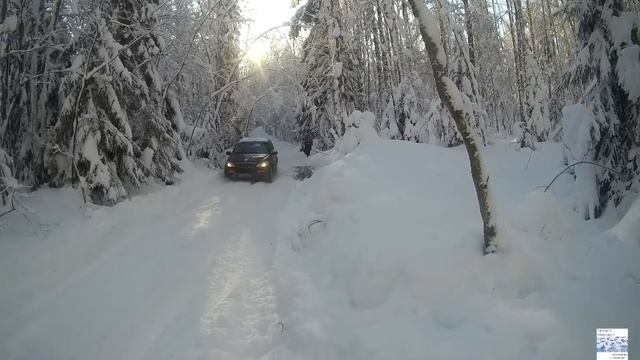 Haval H9 утонул в снегу! Mark X прет как танк! Зимняя покатушка! смотреть онлайн