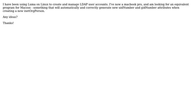 DevOps & SysAdmins: LDAP User Management Tool for Mac 10.7.1 смотреть онлайн